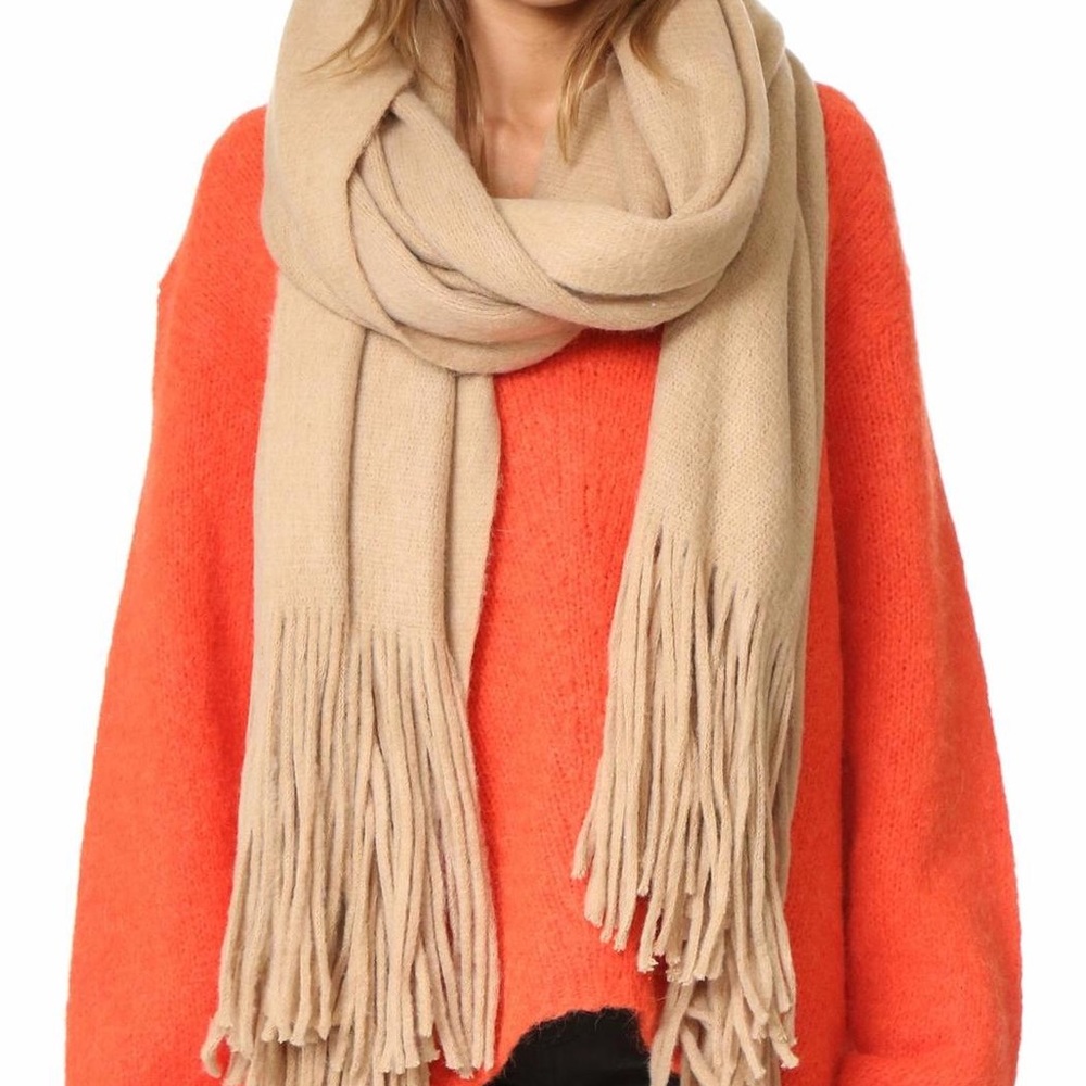 NWOT Free People Kolby Fringe Scarf